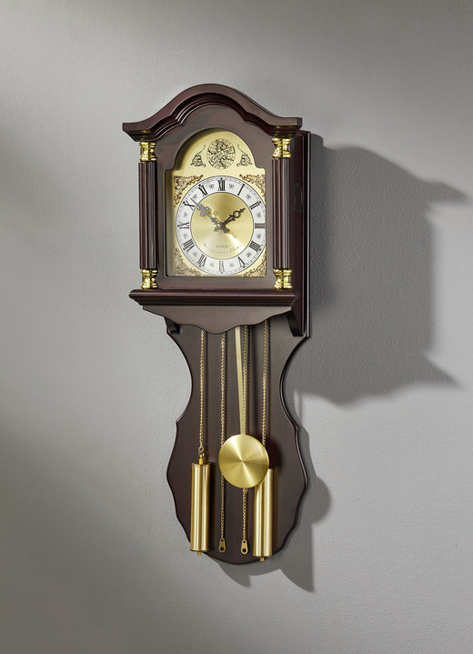 Horloges - Wandklok met Westminster quartz uurwerk, in Farbe NOTENBOOM Ansicht 1