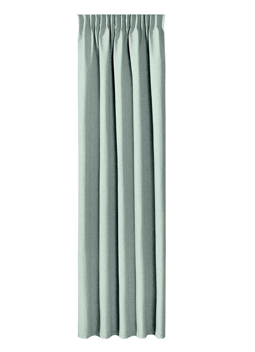Klassiek - Energiebesparende verduisterende sjaals, in Größe 364 (H 145 x B 135 cm) bis 464 (H245xB270 cm), in Farbe GROEN, in Ausführung multifunctionele tape Ansicht 1