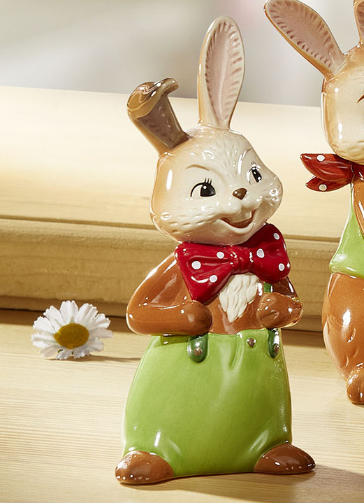 - Handgemaakte konijnenschool van Goebel - Handgemaakte konijnenschool van Goebel, in Farbe MULTICOLOR, in Ausführung Bunny Boy — Cheeky Boy