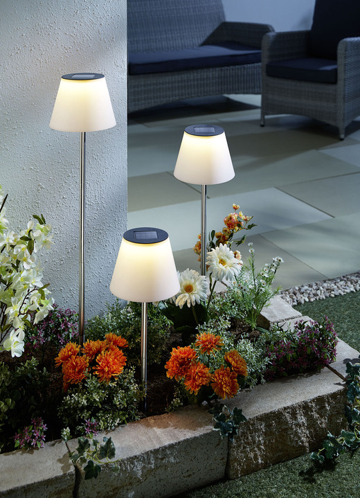 - Solini tuinlamp met grondpin, in Farbe WIT Ansicht 1