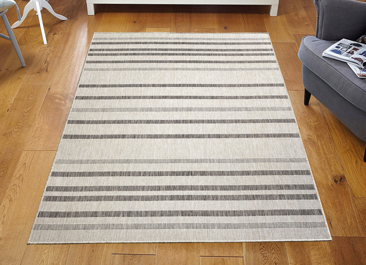 Modern - Bruggen en tapijten voor binnen en buiten, in Größe 111 (Brug, 60 x 110 cm) bis 282 (Tapijt, 200 x 290 cm), in Farbe LICHTGRIJS Ansicht 1