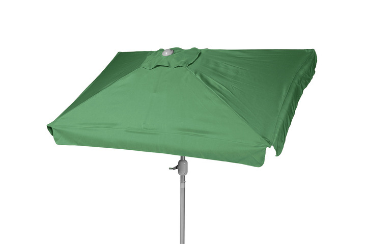 Zon bescherming - Balkonparasol met aluminium buis, in Farbe GROEN Ansicht 1