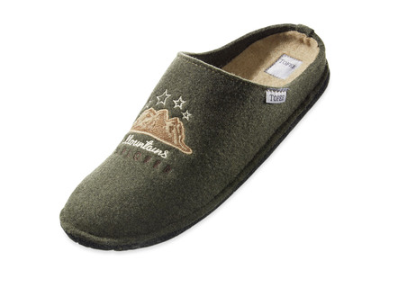 Comfortabele herenpantoffels