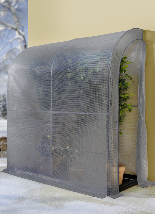 Tuingereedschap en accessoires - Winter Protection House IJsland, in Farbe TRANSPARENT Ansicht 1
