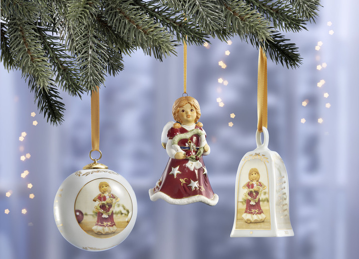 Kerstmis - Jaarartikel 2023, in Farbe ROOM BORDEAUX, in Ausführung Jaarlijkse bel 2023 Ansicht 1