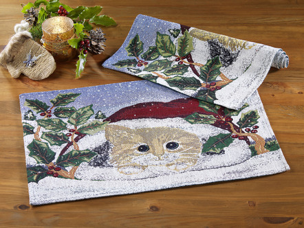Wandtapijt placemat, 2 stuks