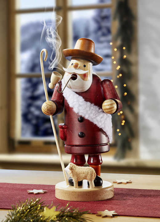 Weihnachtliche Geschenkideen - Räuchermännchen, in Farbe NATUR-BRAUN