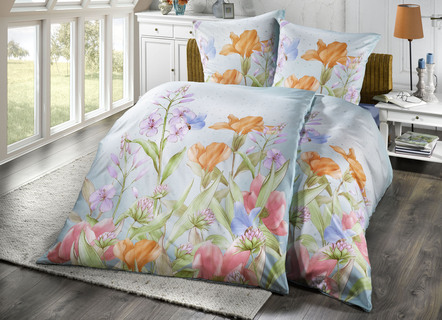 Dormisette beddengoedset met bloemmotief