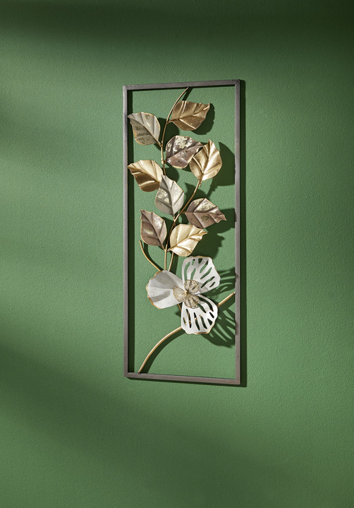 Metalen wanddecoraties - Wanddecoratie van metaal, in Farbe SILBER-GOLD