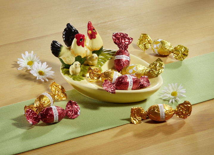 Pasen cadeau ideeën - Decoratieve keramische kom met zoete vulling, in Farbe  Ansicht 1