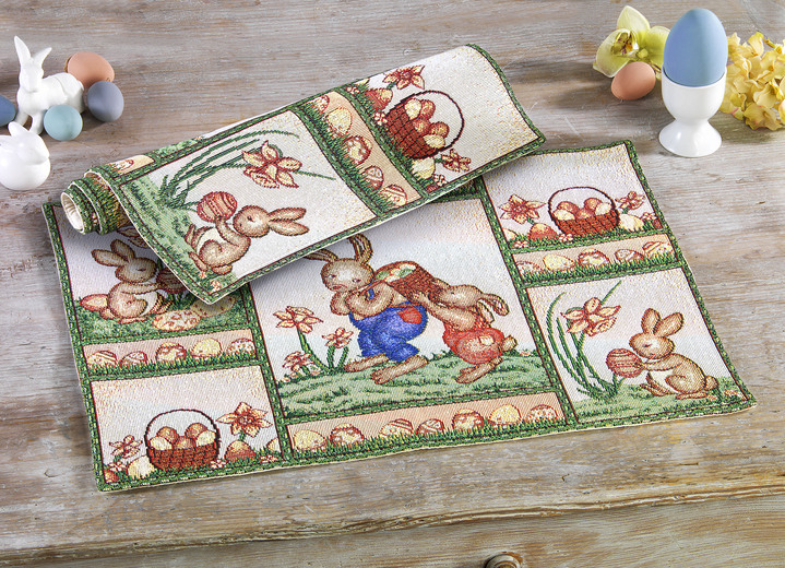 Tafellakens - Gobelin placemat, 2 stuks, in Farbe KLEURRIJK Ansicht 1