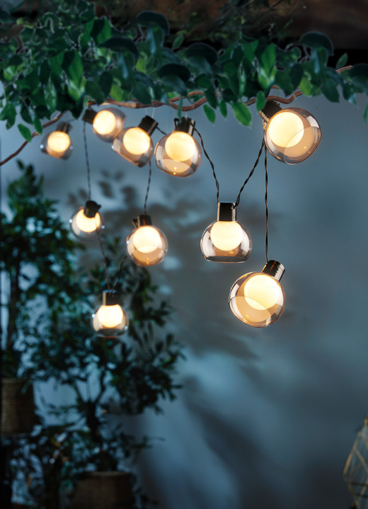 Tuinverlichting - LED-verlichting op zonne-energie, in Farbe SCHWARZ Ansicht 1