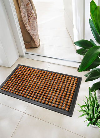 Kokosdeurmat met antislip rubberen achterkant