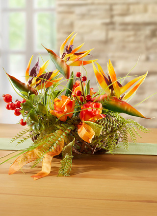 Krans met Strelitzia's