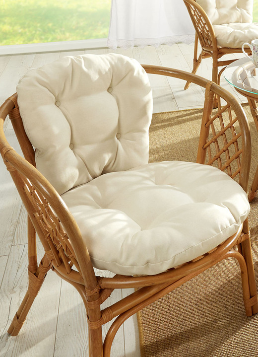 Dekokissen & Hüllen - Sessel-Ersatzauflage, in Farbe CREME, in Ausführung Sessel-Ersatzauflage Ansicht 1