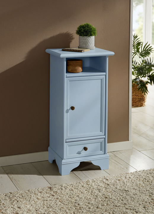 Kommoden - Kommode, 1-türig, in Farbe PASTELLBLAU, in Ausführung Kommode, 1-türig Ansicht 1
