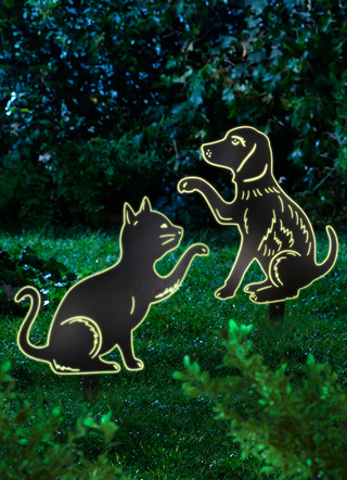 Beetstecker "Katze", nachtleuchtend