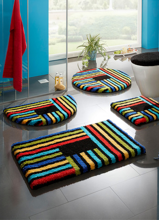 Badmat met antislip achterkant van Grund