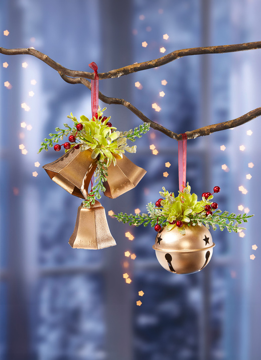 - Hangers, set van 2, in Farbe GOUDGROEN