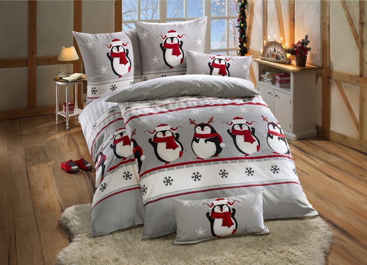 Beddengoed - Beddengoedset, in Größe 111 (40 x 80 cm + 135 x 200 cm) bis 115 (80 x 80 cm + 155 x 220 cm), in Farbe MULTICOLOR Ansicht 1
