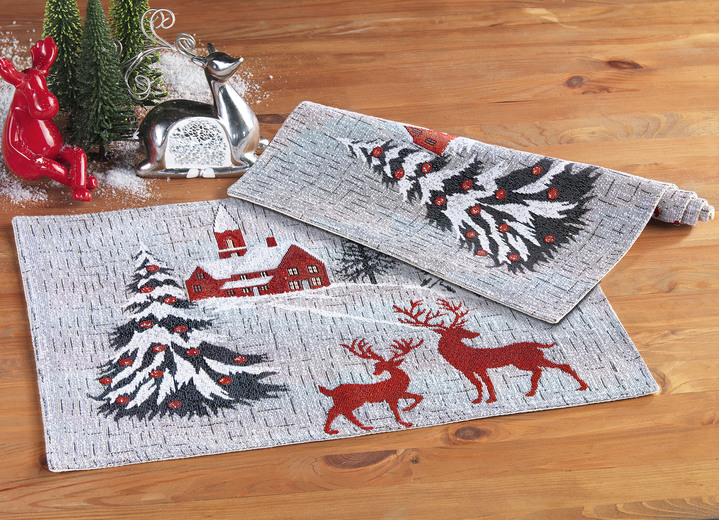 Tafellakens - Placemat, 2 delen, in Farbe KLEURRIJK Ansicht 1