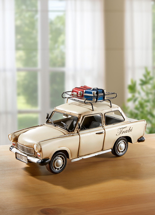 Sammlermodelle - Trabant, in Farbe CREMEWEISS Ansicht 1