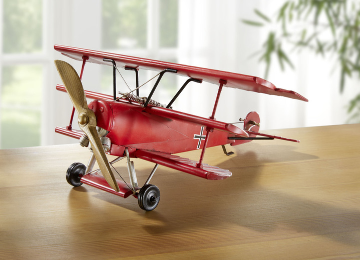 Collectors item - Vliegtuig “Rode Baron”, in Farbe ROT Ansicht 1