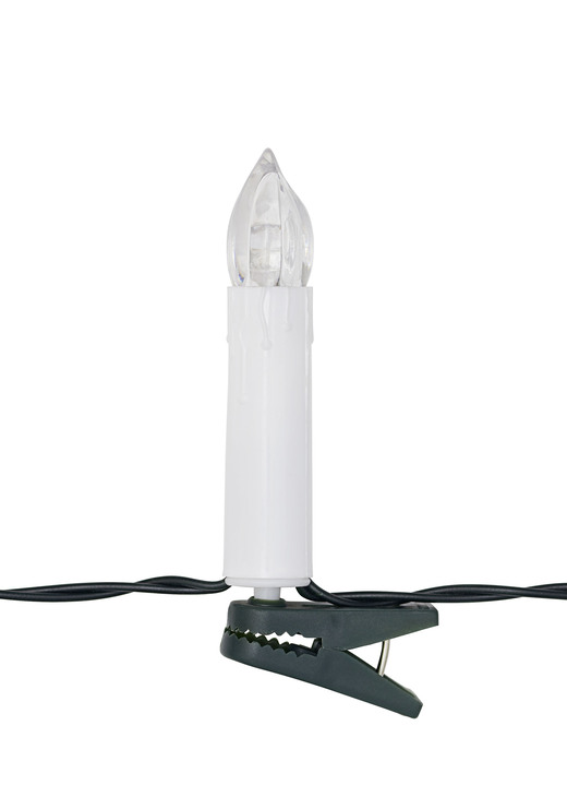 Kerstboomversiering - Kerstboomketting, 30 lampjes, in Farbe WEISS Ansicht 1