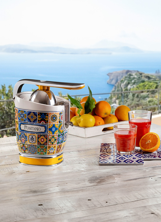 Küchengeräte - Zitruspresse, in Farbe BUNT, in Ausführung Positano Ansicht 1
