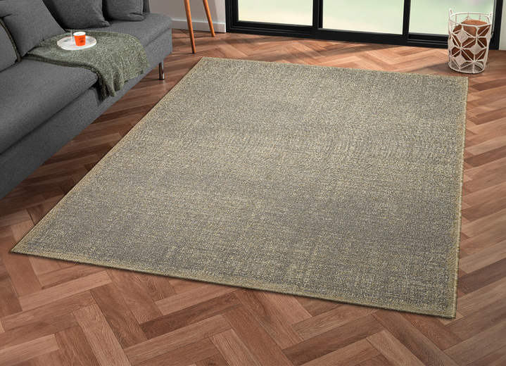 Modern - Bruggen en tapijten voor binnen of buiten, in Größe 113 (vloerkleed, 80 x 150 cm) bis 249 (tapijt, 160 x 230 cm), in Farbe GRIJS Ansicht 1