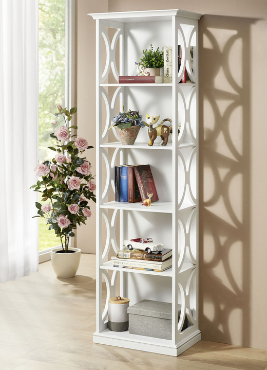 Regale - Regal, groß, in Farbe NUSSBAUM, in Ausführung klein Ansicht 1