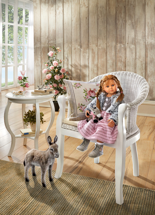 Puppen - Künstlerpuppe „Johanna Paetsch“, in Farbe ROSA-GRAU