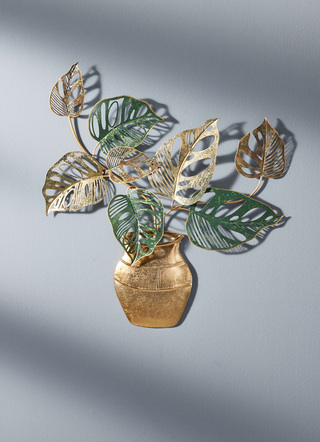 Metalen wanddecoratie
