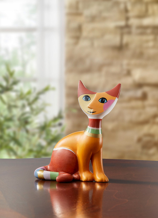 Figuren - Mini-Katze, in Farbe BUNT