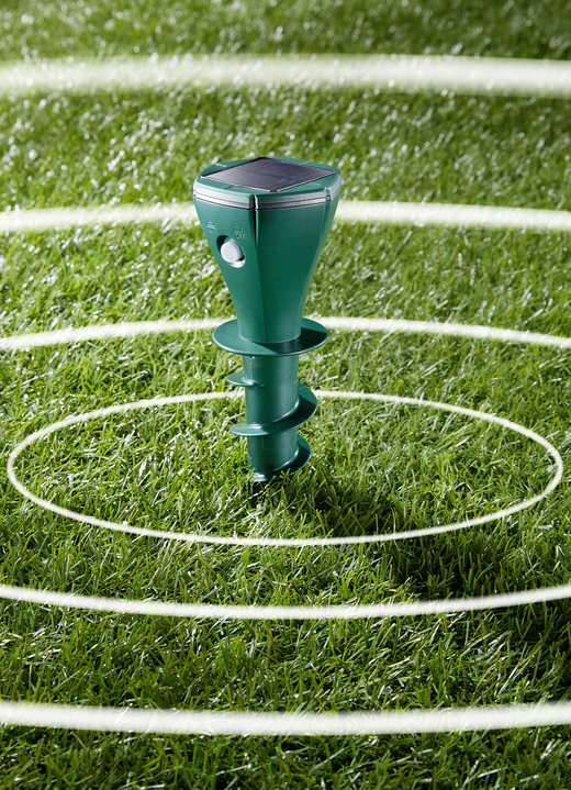 Tuinonderhoud - Mollenverjager met vijzel, in Farbe GROEN Ansicht 1