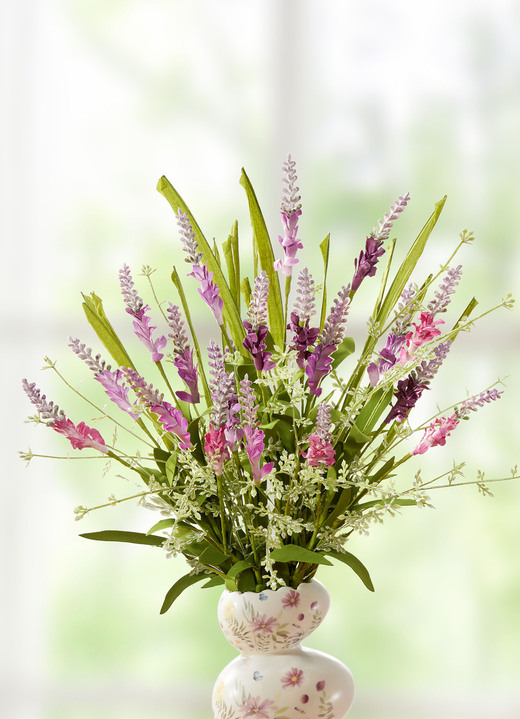 - Lente boeket, in Farbe GROEN-ROZE-WIT