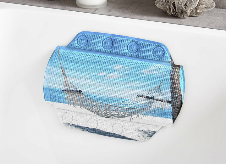 Badezimmeraccessoires - Duscheinlage, in Größe 300 (Duscheinlage, 55x55 cm) bis 302 (Nackenpolster, 32x22 cm), in Farbe MULTICOLOR Ansicht 1