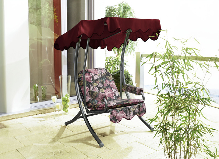 Tuinmeubels - Comfortabele schommels, in Farbe OUD ROZE, in Ausführung enkele schommel 