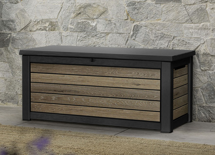 Kissenbox "Northwood", Holzoptik