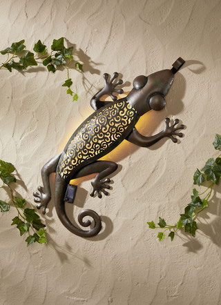 Zonnegekko van ijzer