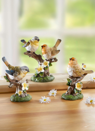 Vogels op tak