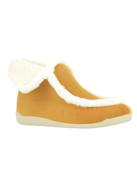 Gezondheidsschoenen - Slipper Jette van Varomed, in Größe 036 bis 042, in Farbe SENF Ansicht 1