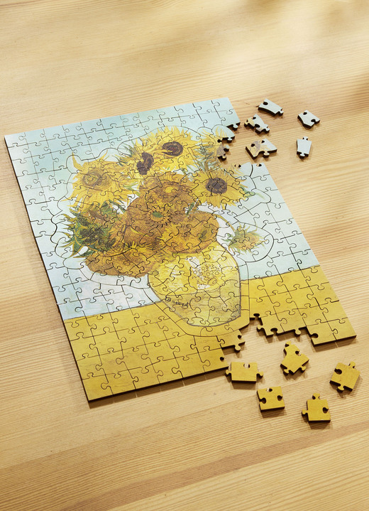 Beschäftigung - Holz-Puzzle, 200-teilig, in Farbe GELB-BRAUN-NATUR