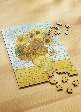 Houten puzzel, 200 stukjes