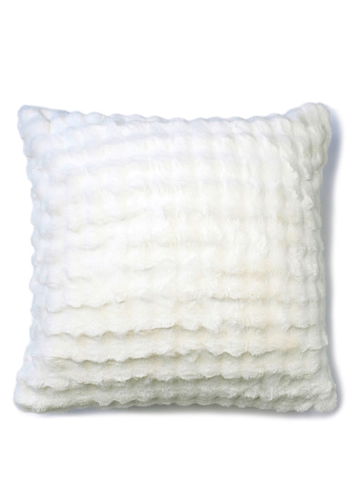 Woonaccessoires - Woonaccessoires in zachte superzachte kwaliteit, in Größe 225 (Deken, 150 x 200 cm ) bis 905 (kussensloop, 50x 50 cm), in Farbe CREME Ansicht 1