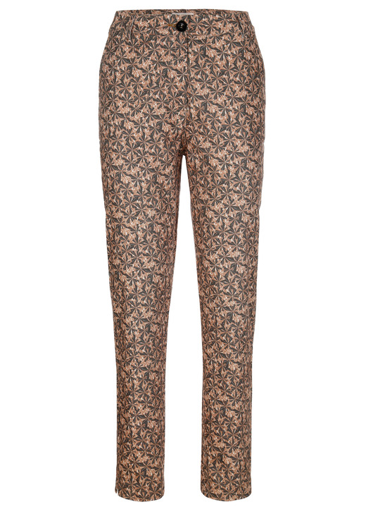 Hosen - Hose, in Größe 020 bis 044, in Farbe BRAUN-SCHWARZ Ansicht 1