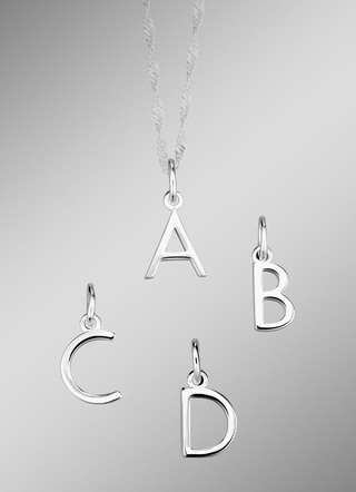 Buchstaben-Anhänger  925/-