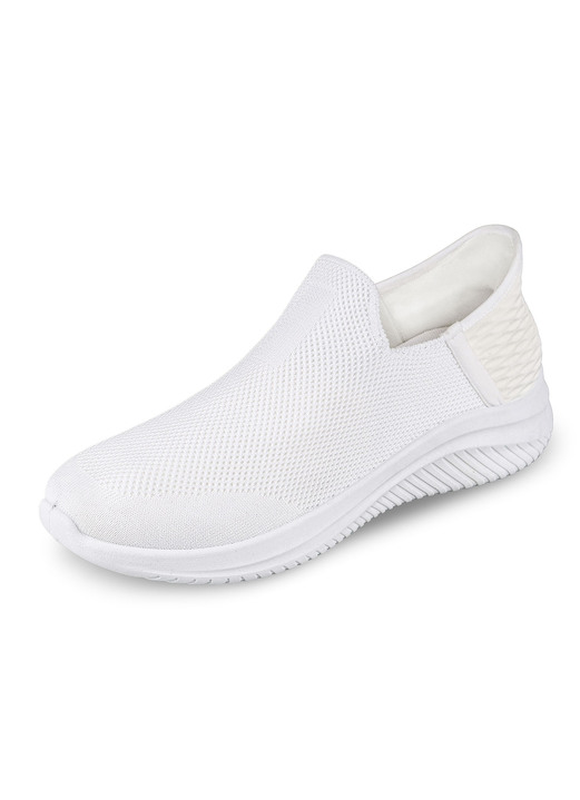 Slipper & Schnürschuhe - Komfort- Sliding Sneaker, in Größe 037 bis 044, in Farbe WEISS Ansicht 1