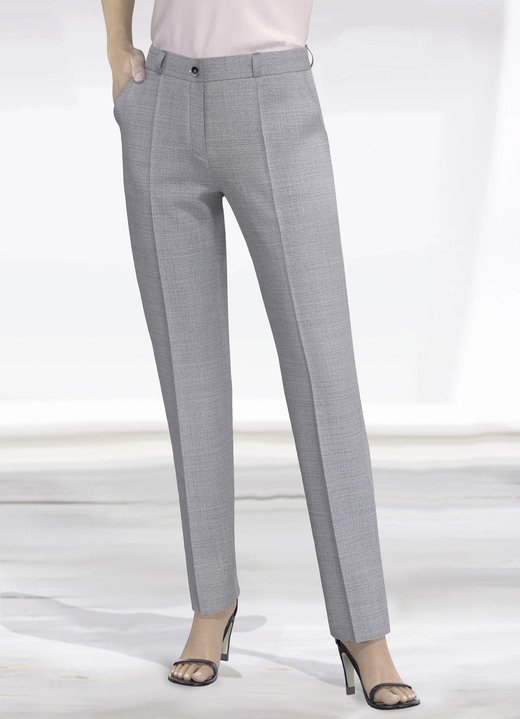 Broeken - Klassieke broek, in Größe 019 bis 054, in Farbe WIJNROOD GEMÊLEERD Ansicht 1