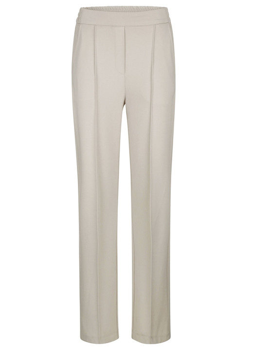 - Broek met geperste vouwen - Broek met geperste vouwen, in Größe 038 bis 052, in Farbe TAUPE